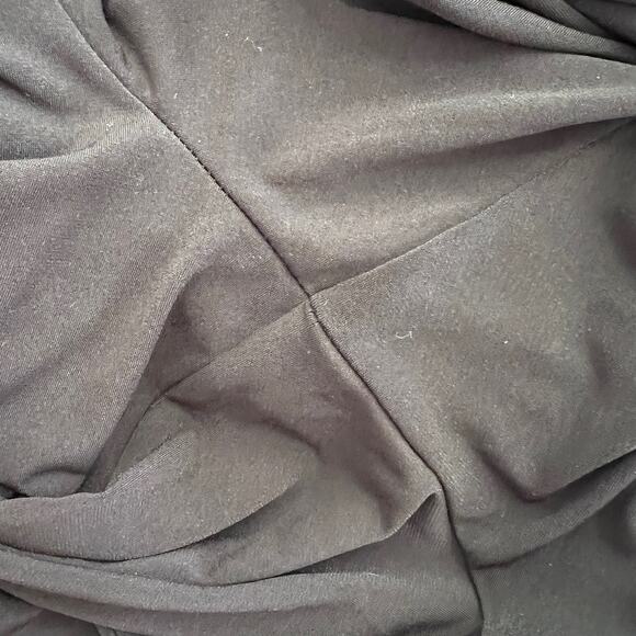 Clara Sun Woo Pants Wide Leg Signature Palazzo Women's Size XL Elastic High Rise - Picture 7 of 10